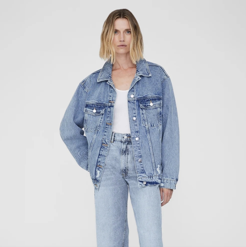 ANINE BING - RORY jeans Jacket Size M